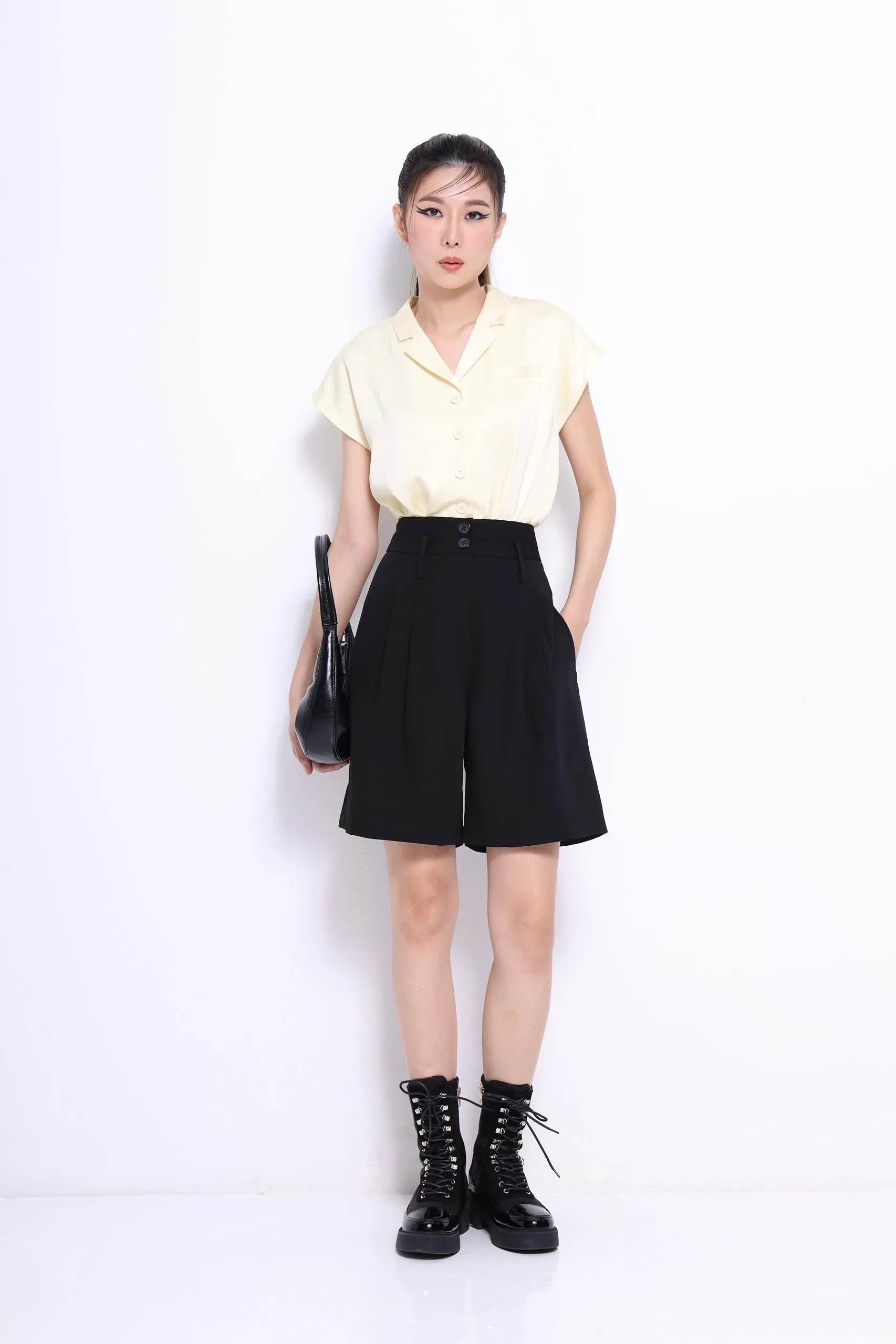 Ada Tailored Wide Leg Shorts