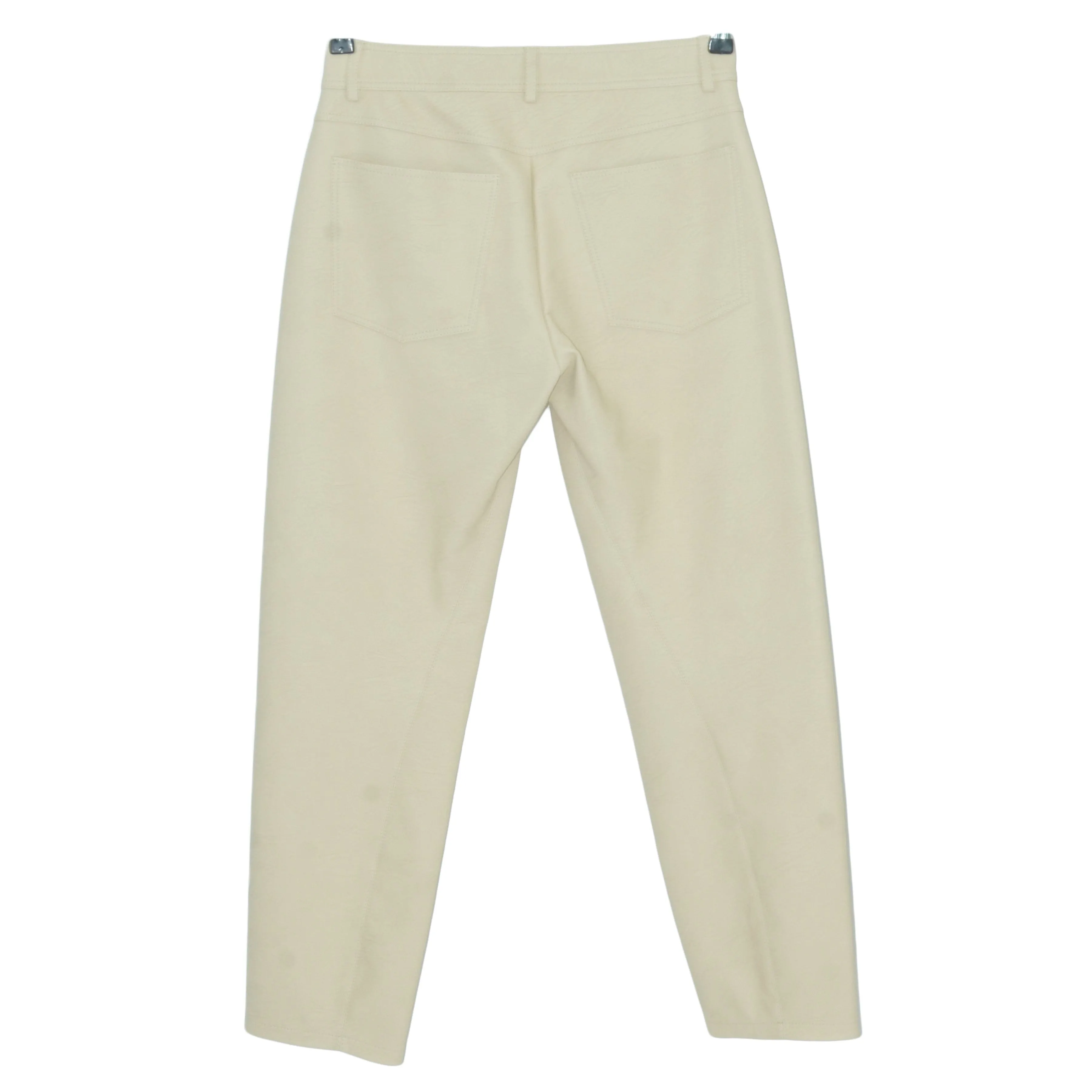 Beige Altermat Structured Trousers