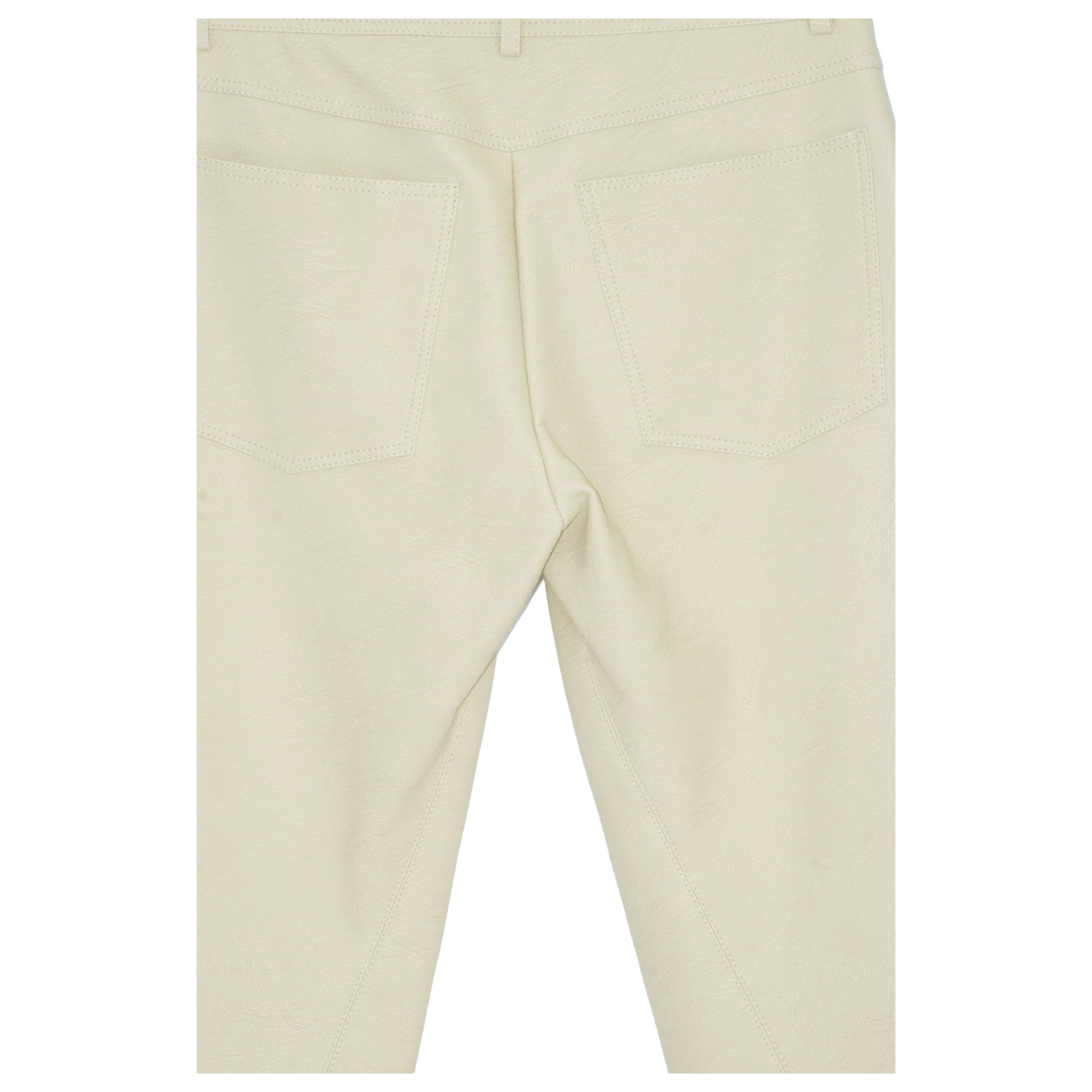 Beige Altermat Structured Trousers