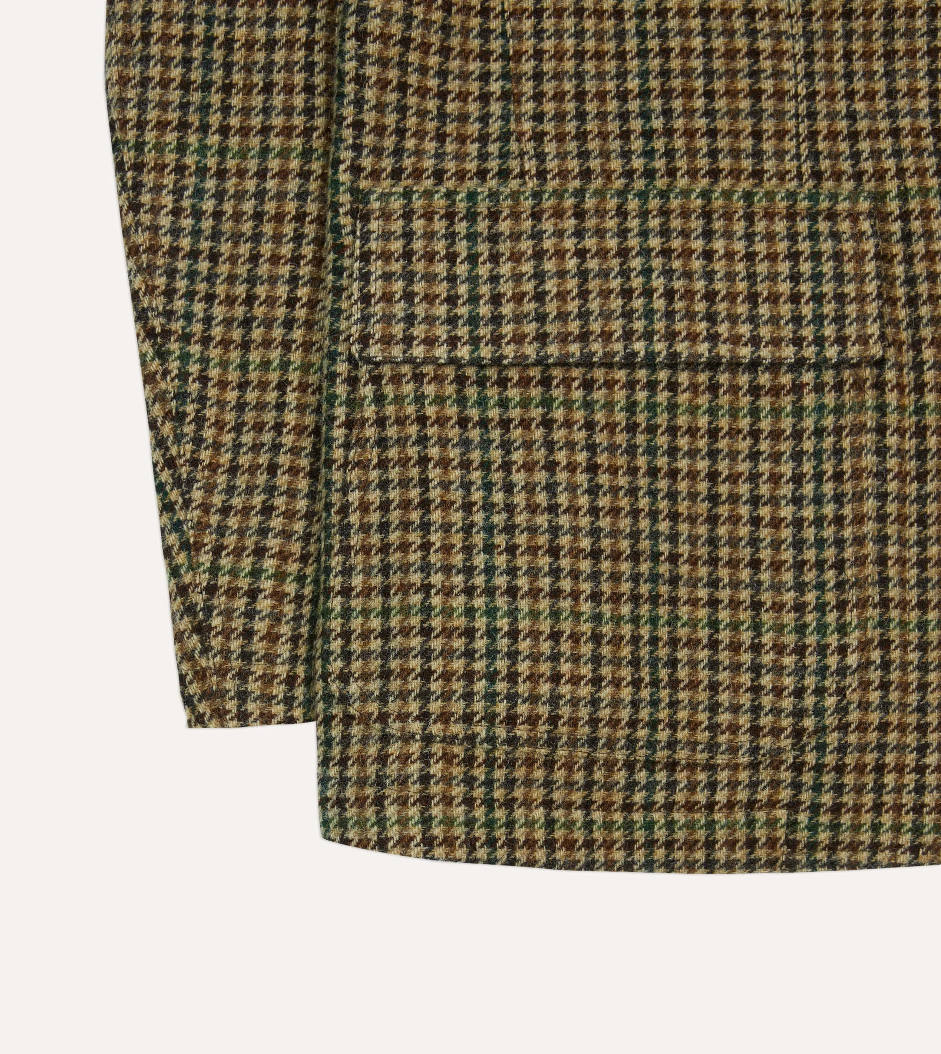 Brown and Green Check Tweed Games Blazer Mk. VII