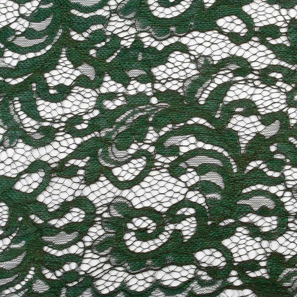 CLICHY Lace - Dark green