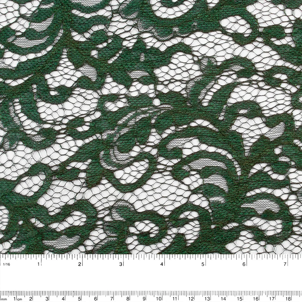 CLICHY Lace - Dark green