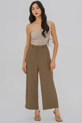 Dale Relaxed Tailored Pants (Coffee)