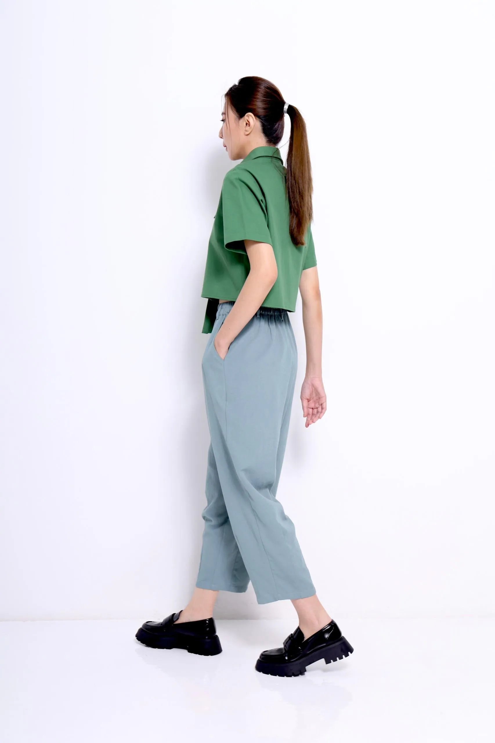 Felise Tailored Peg Leg Pants