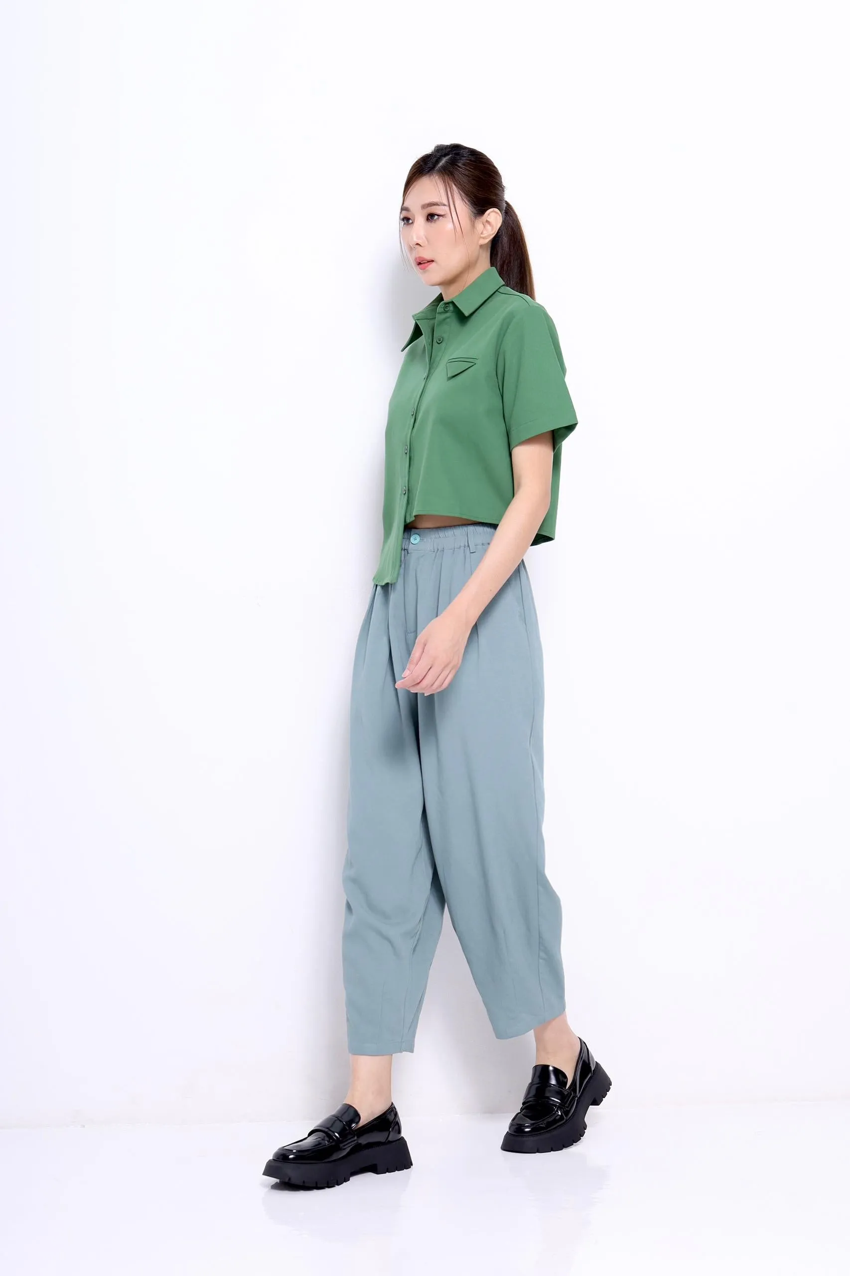 Felise Tailored Peg Leg Pants