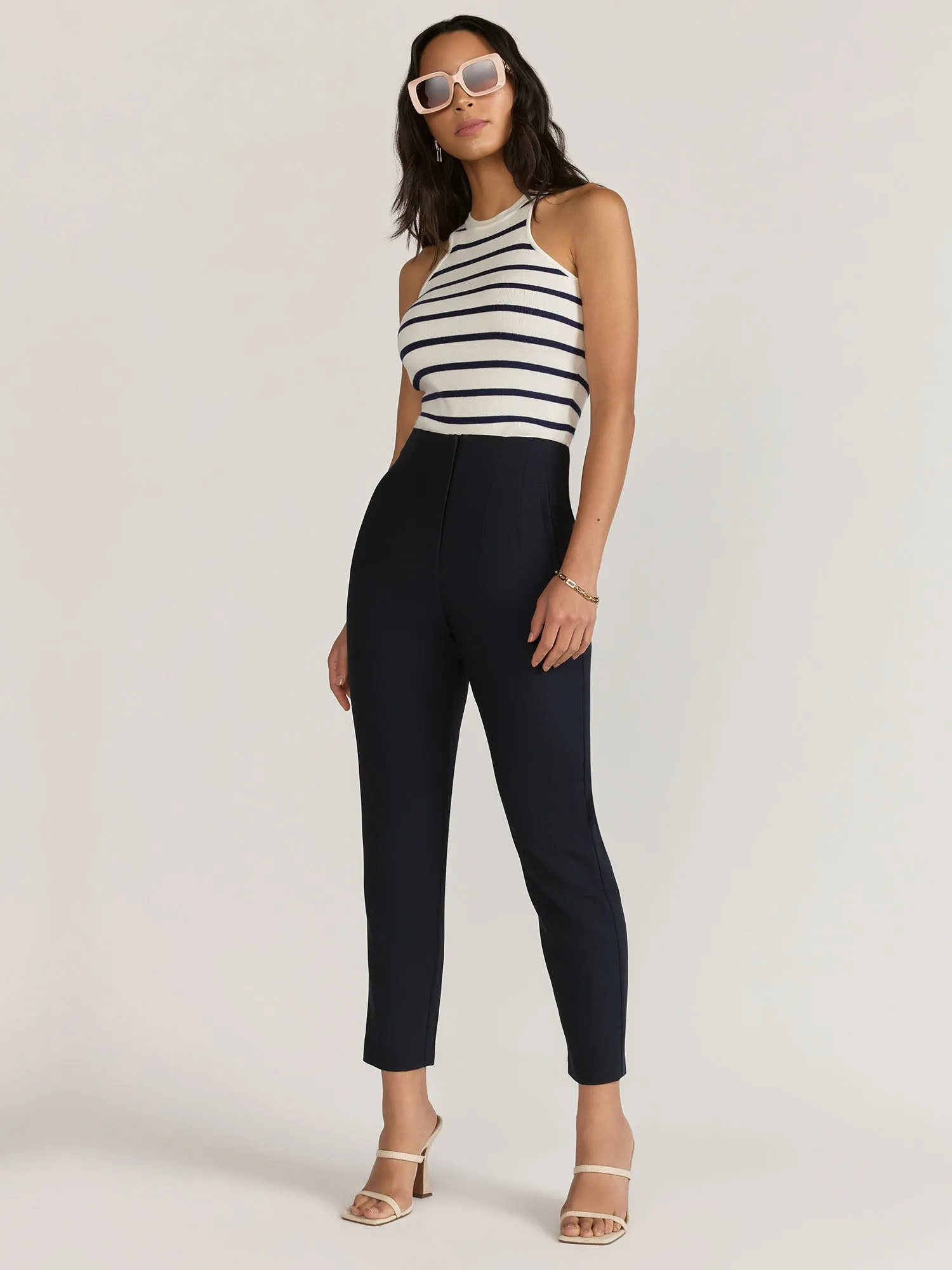 Fore Collection High Rise Pleated Pant - Brands We Love