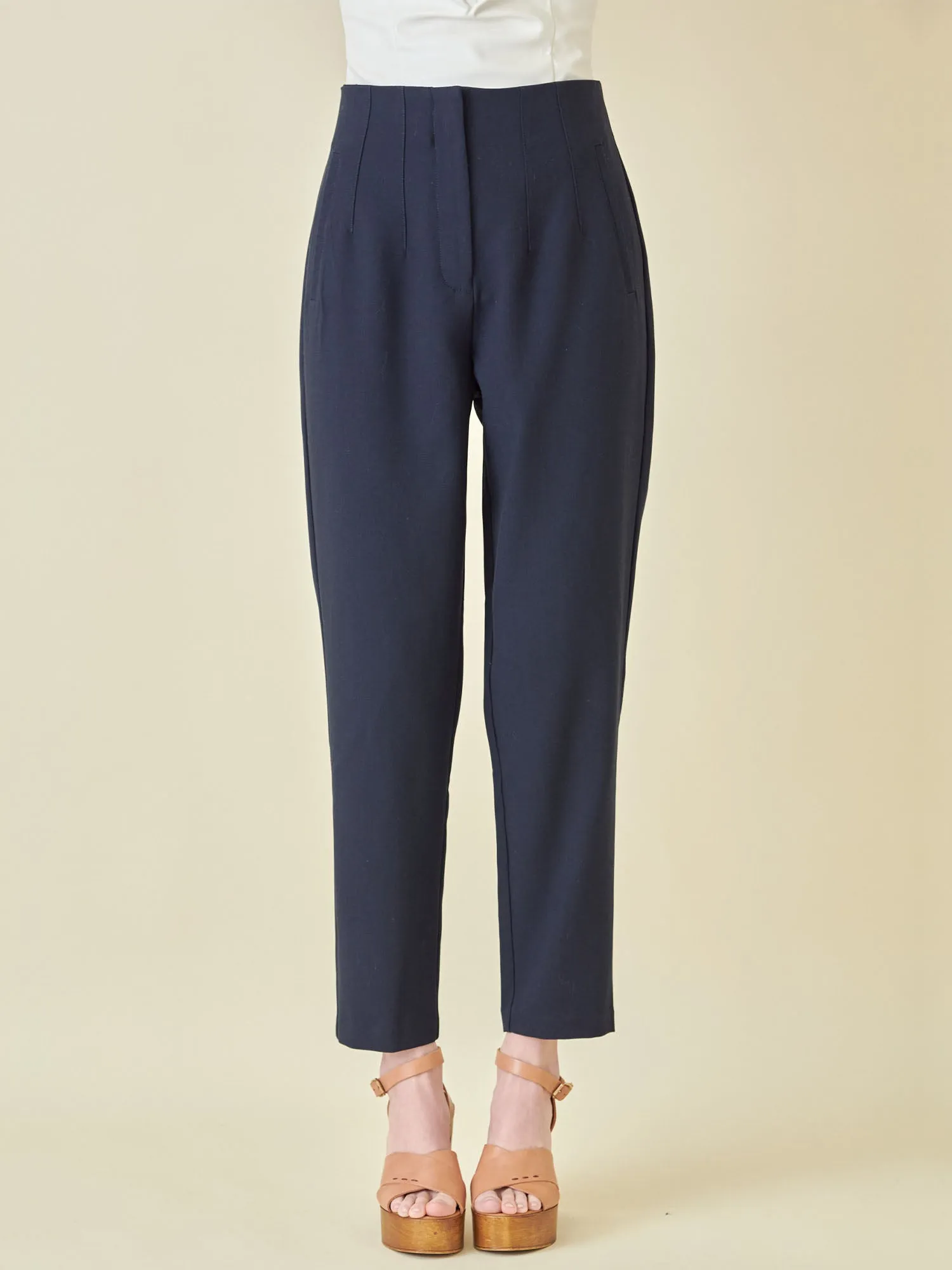 Fore Collection High Rise Pleated Pant - Brands We Love