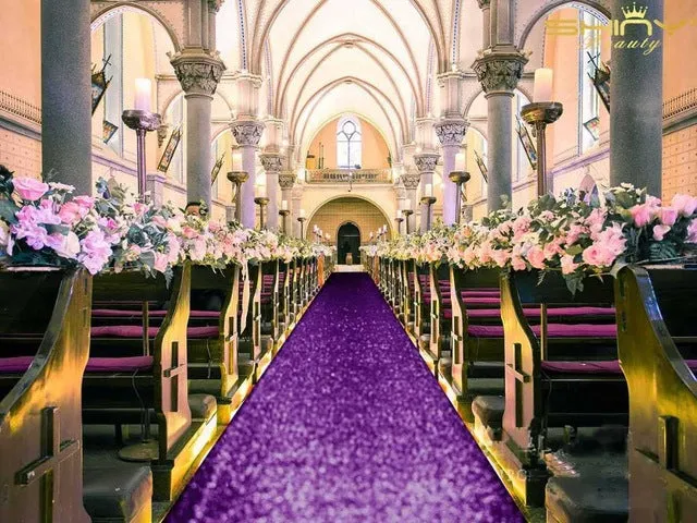 Glitter Shiny Aisle Runners