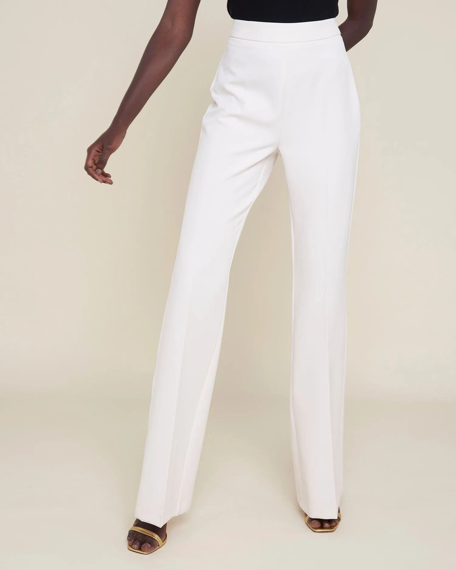 Hight waist straight trousers