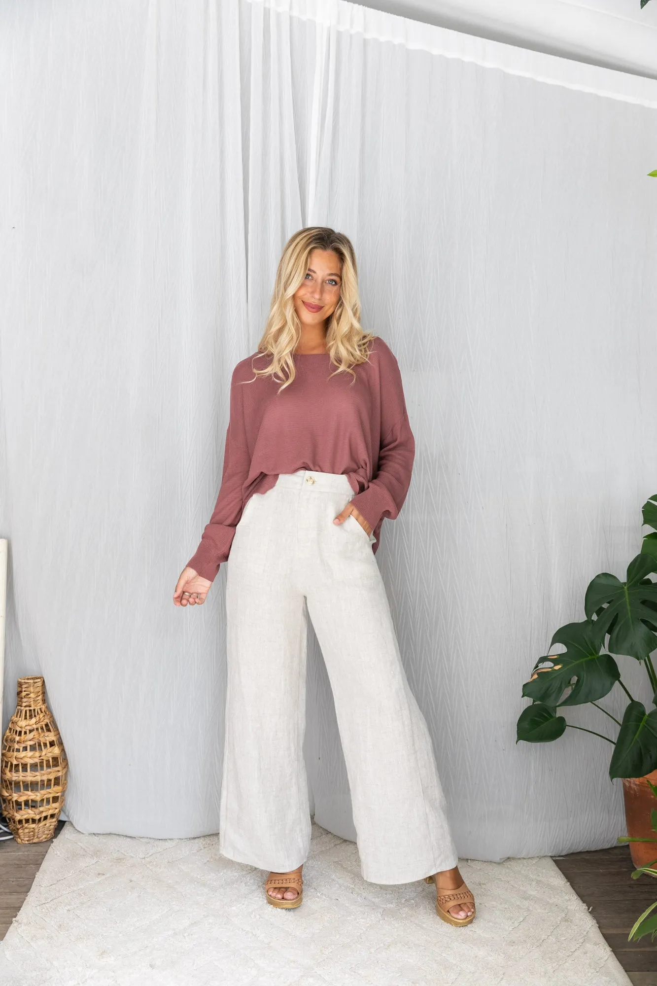 Jude Linen Pants - Little Lies