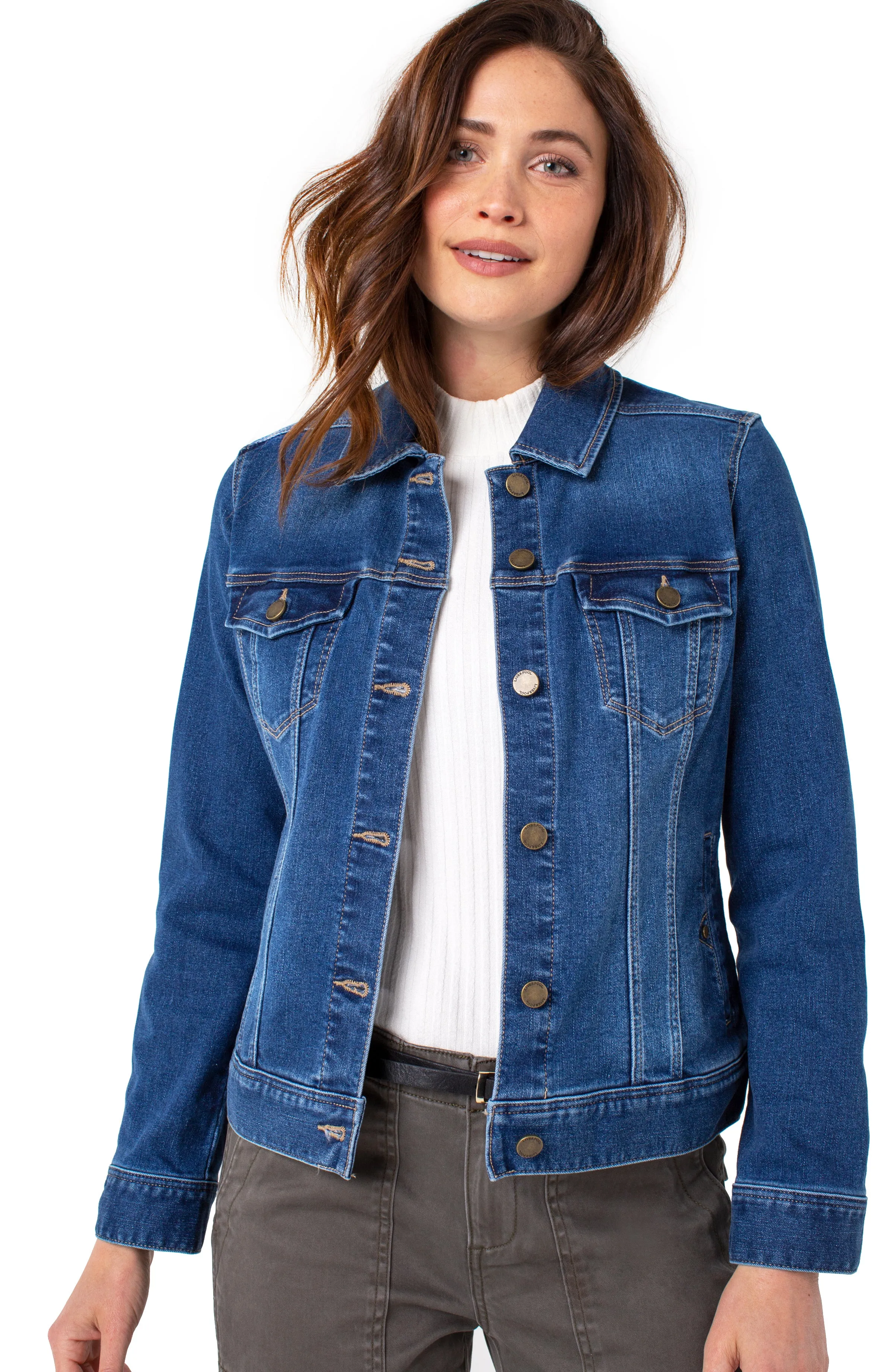 Liverpool Classic Stretch Jean Jacket