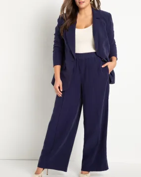 Lizzy Wide Leg Pant | Evening Blue