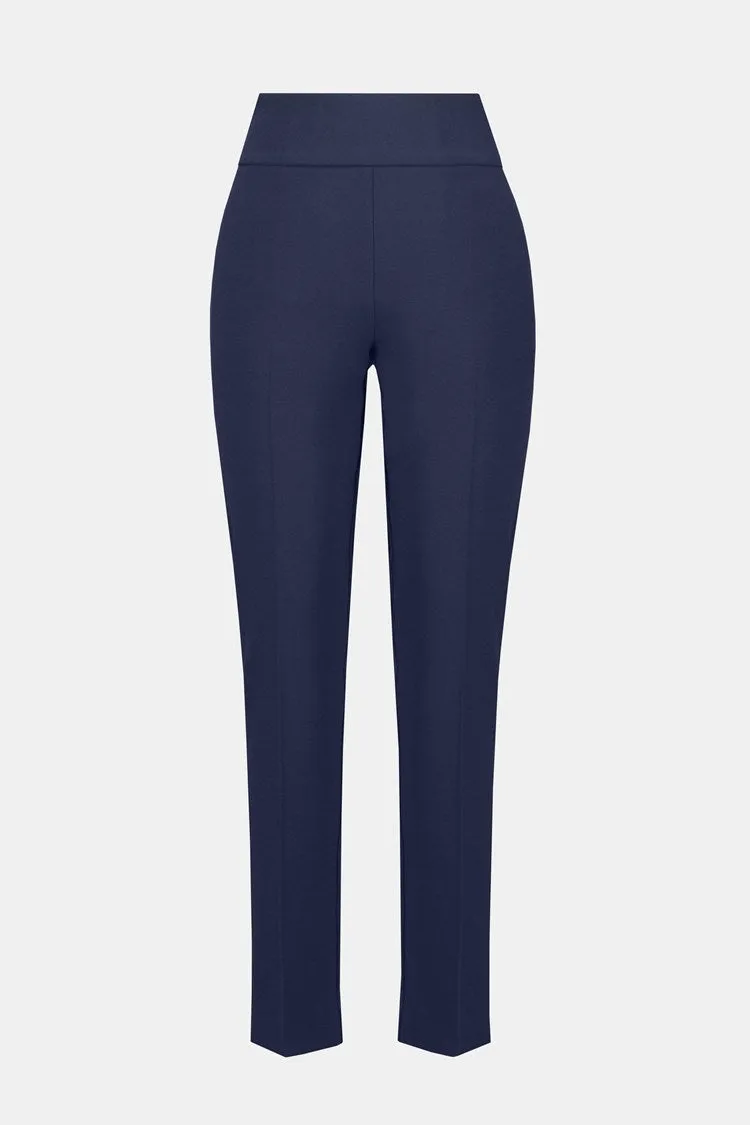 Lux Twill Slim-Fit Pull-On Pants