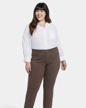 Marilyn Straight Leg Pant | Coffee Bean