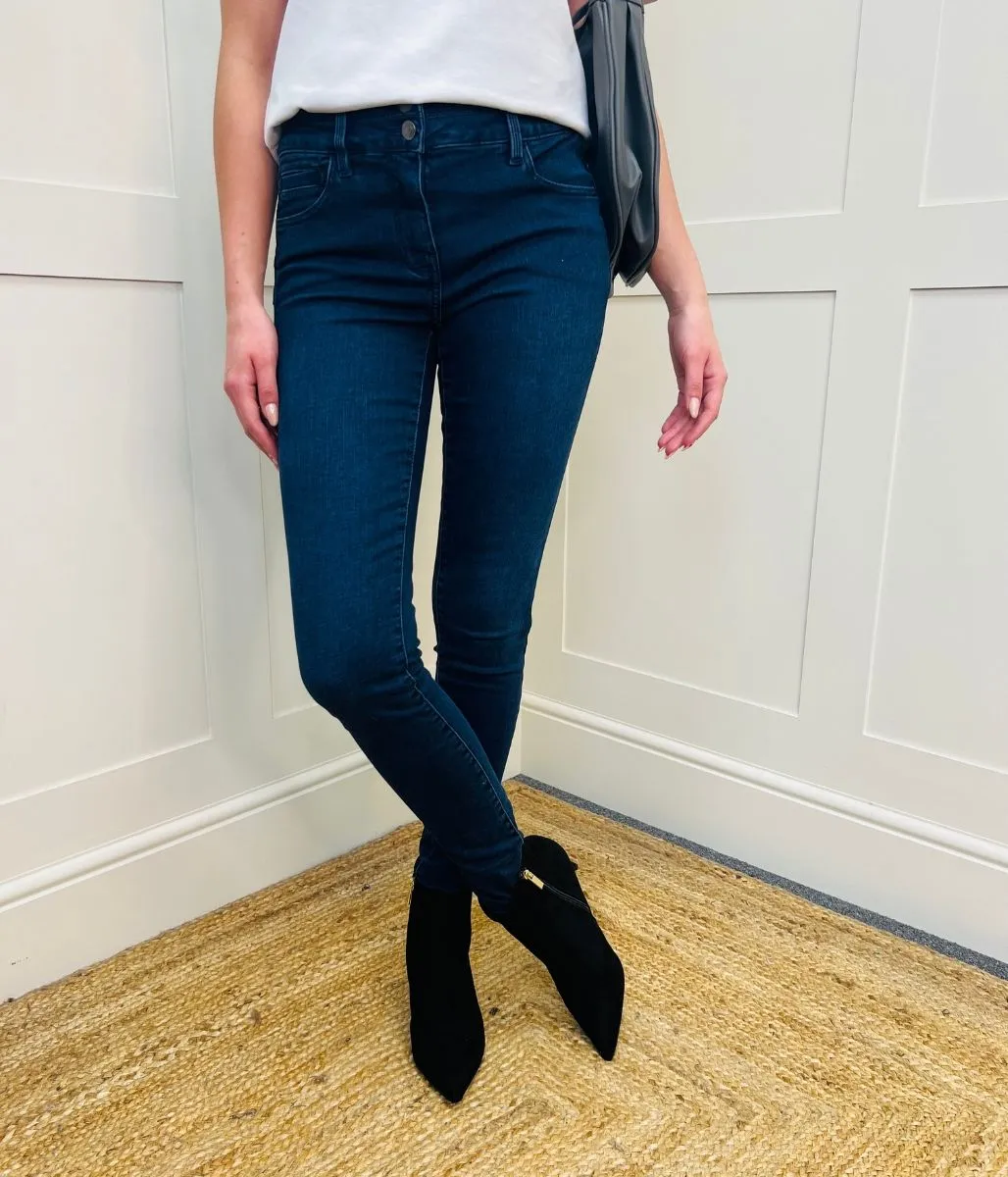 Navy Lift Slim & Shape Skinny Jeans