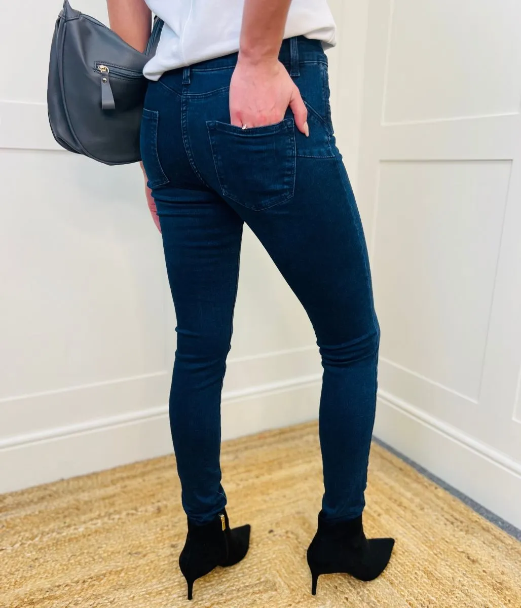 Navy Lift Slim & Shape Skinny Jeans