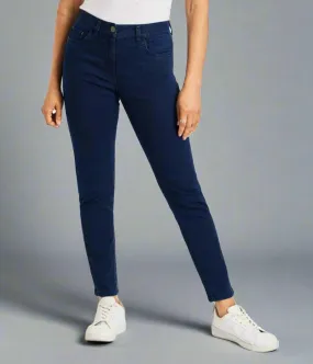 Navy Susie Slim Leg Jeans