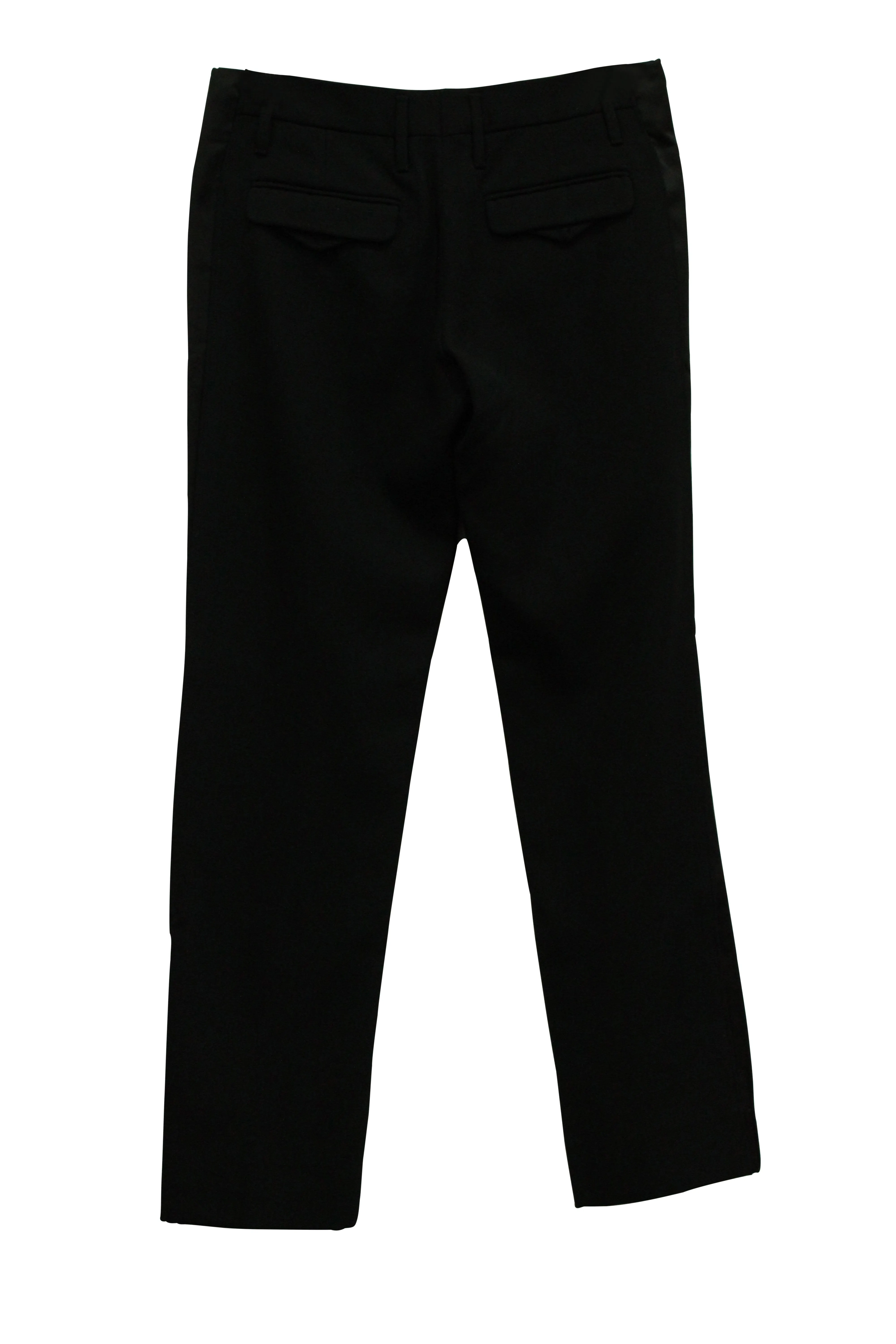 Prada Tailored Pants in Black Wool