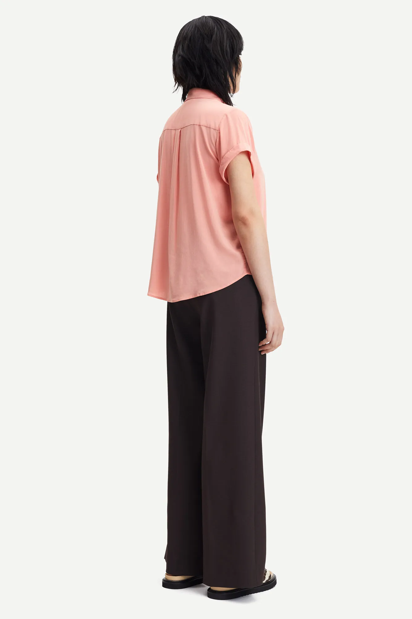 Samsoe Samsoe Majan Shirt, Coral Haze