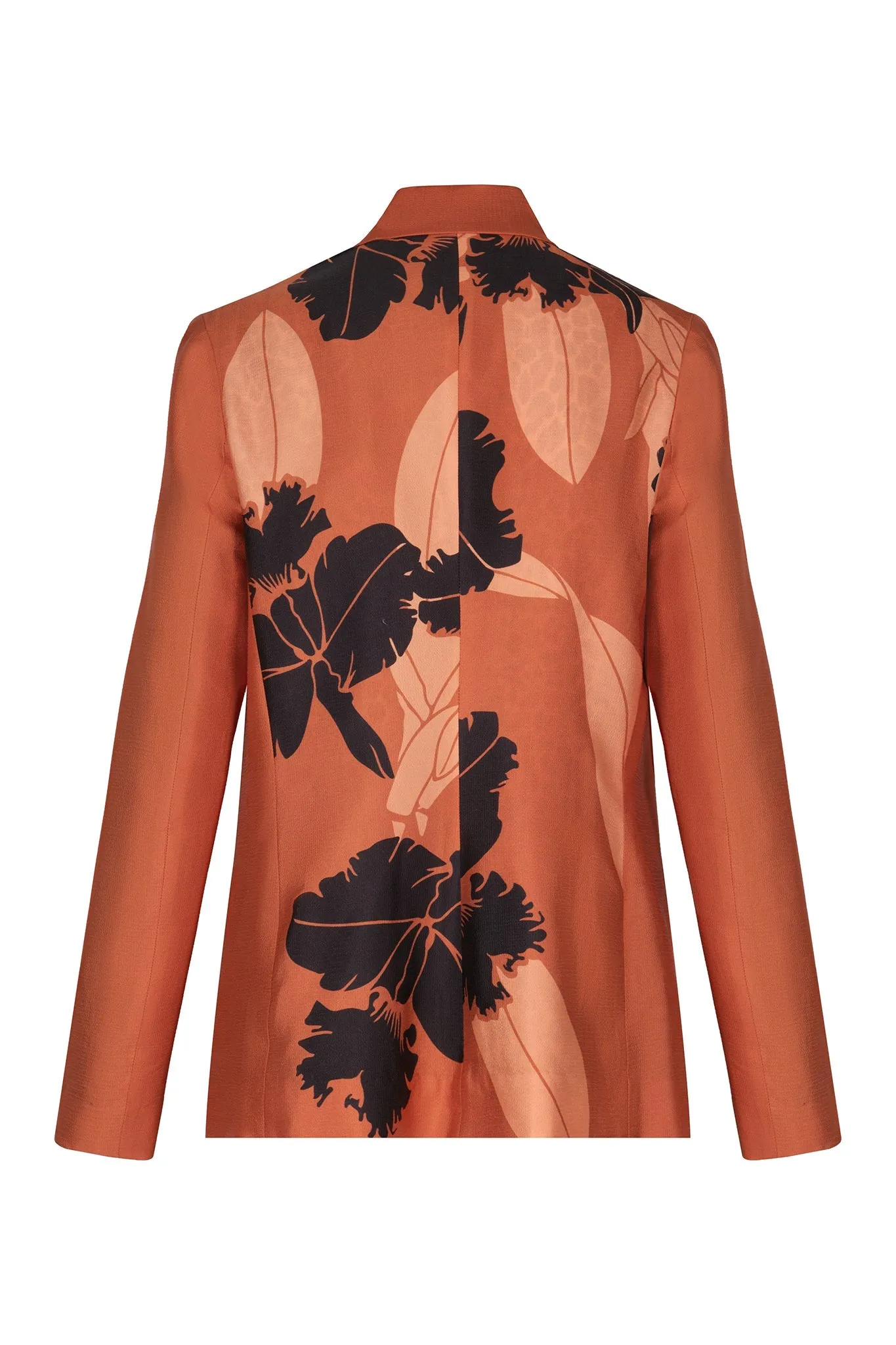 Santo Tomás Martellato Silk Blazer / Terra Orchideas