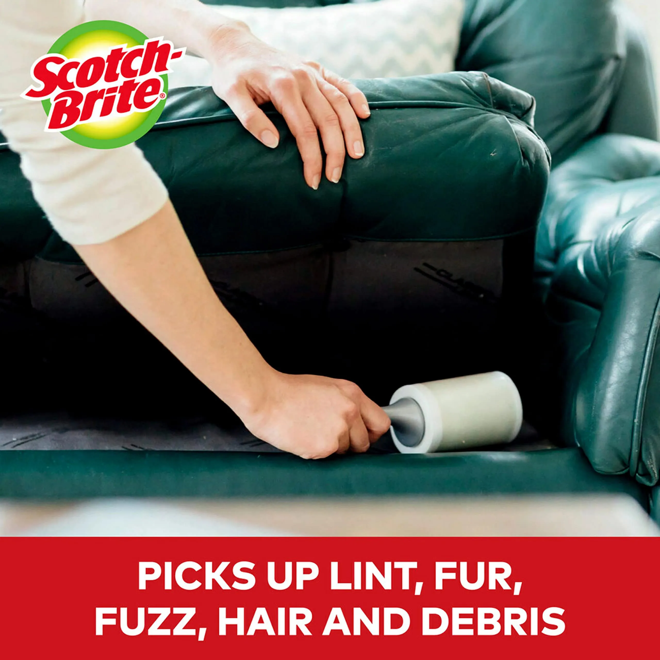 Scotch-Brite Pet Hair, Lint & Fuzz Roller 95 sheets