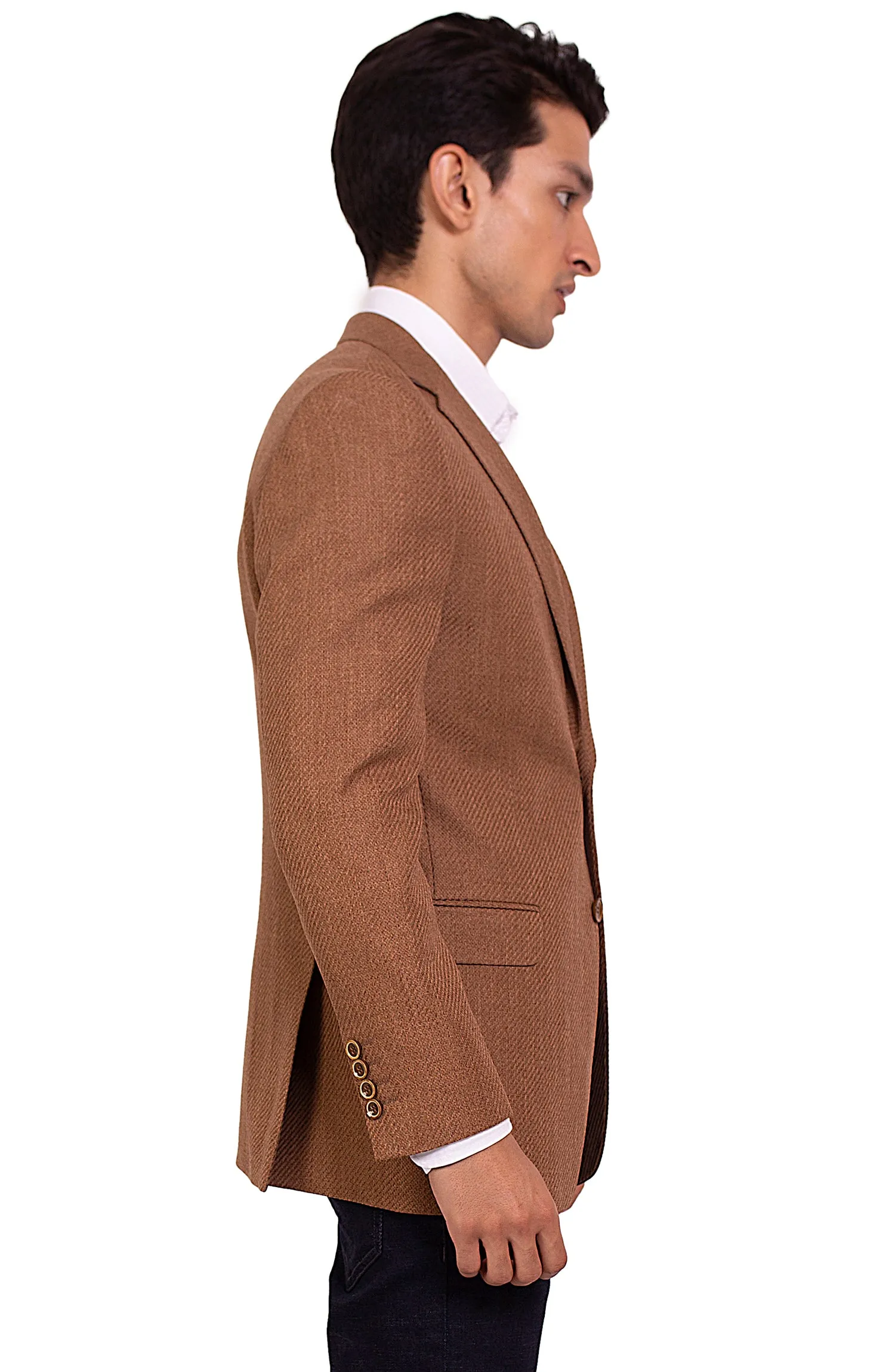 Sharp Light Brown Textured