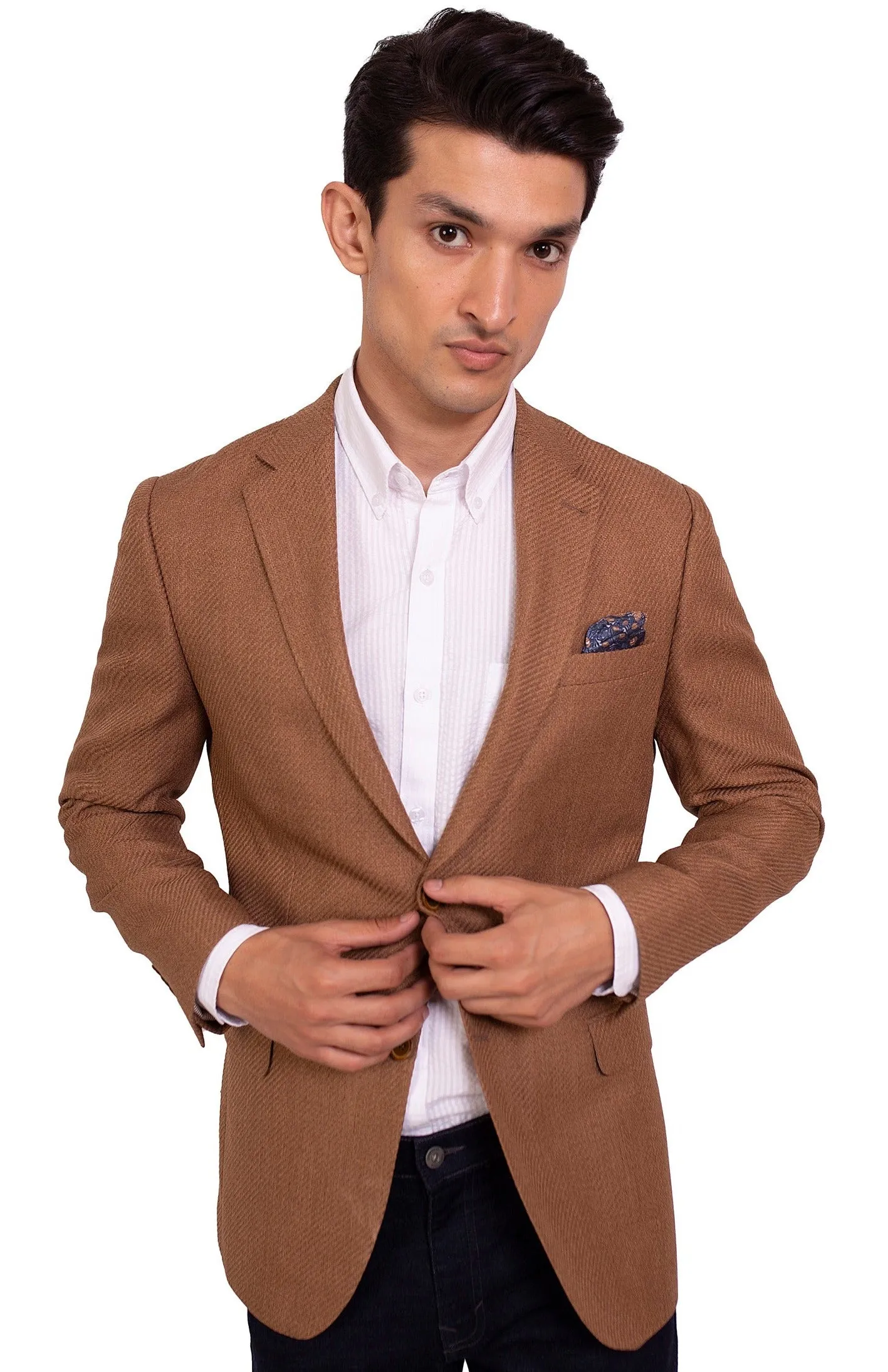 Sharp Light Brown Textured