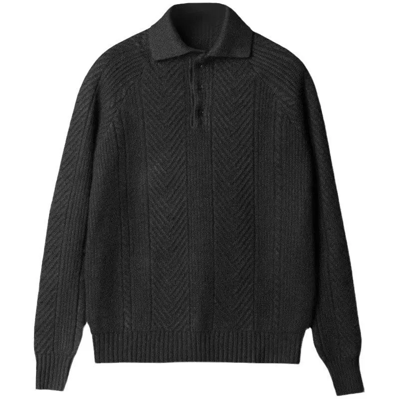 Slim-Fit Polyester Sweaters For Men