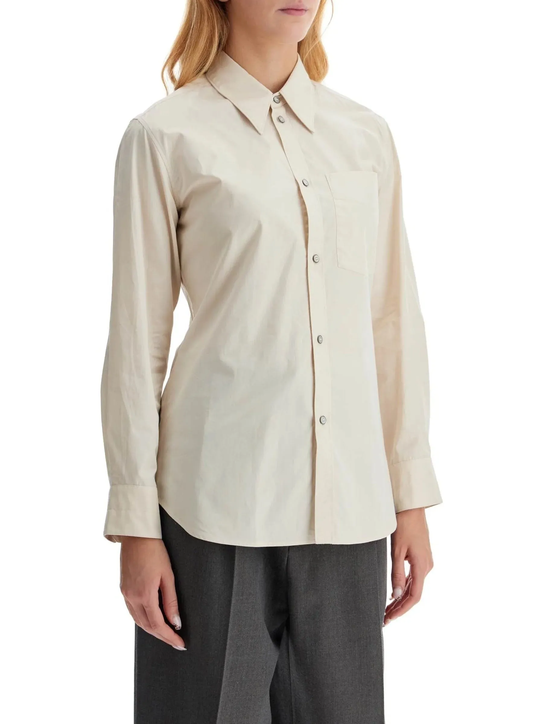 Slim Fit Poplin Shirt