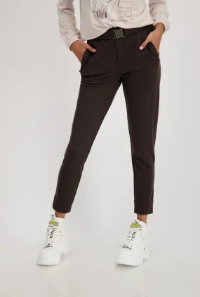 Structured Jersey Rib Jogger Pant