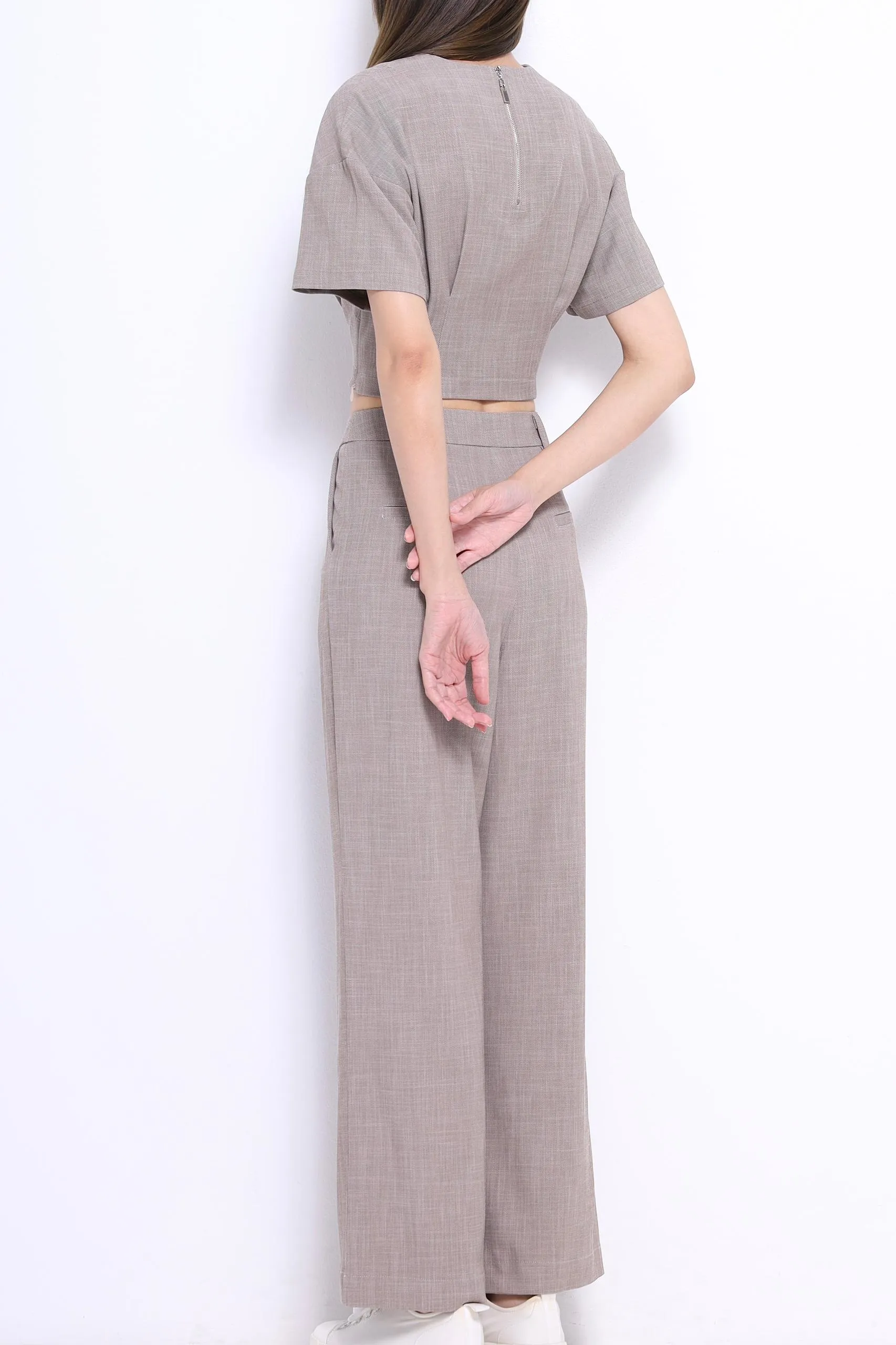 Veron Straight Cut Tailored Pants