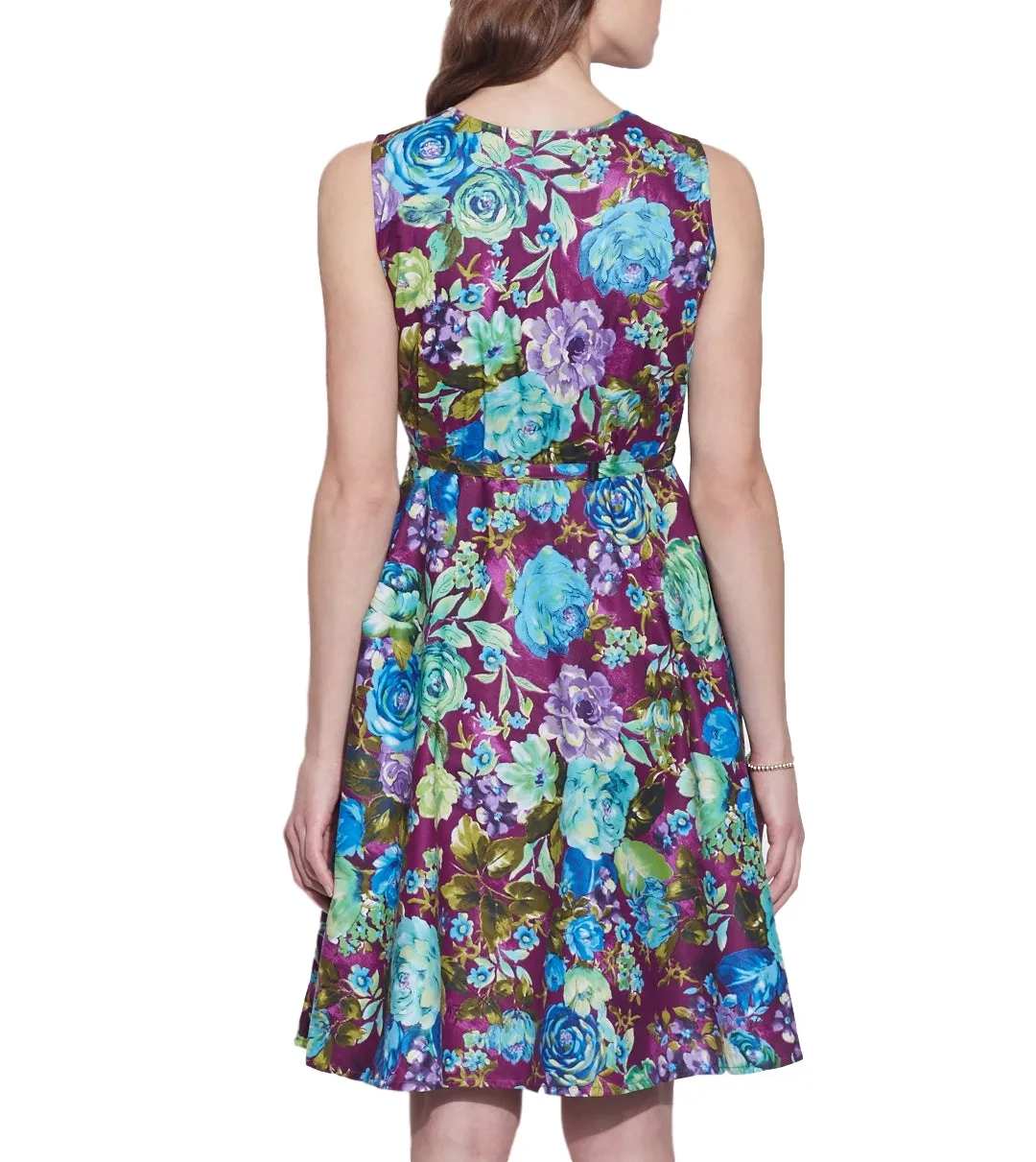 Womens Accessories Cotton Printed Dress,Machine Washable,W-CPD38-1621, Size-38 Inch