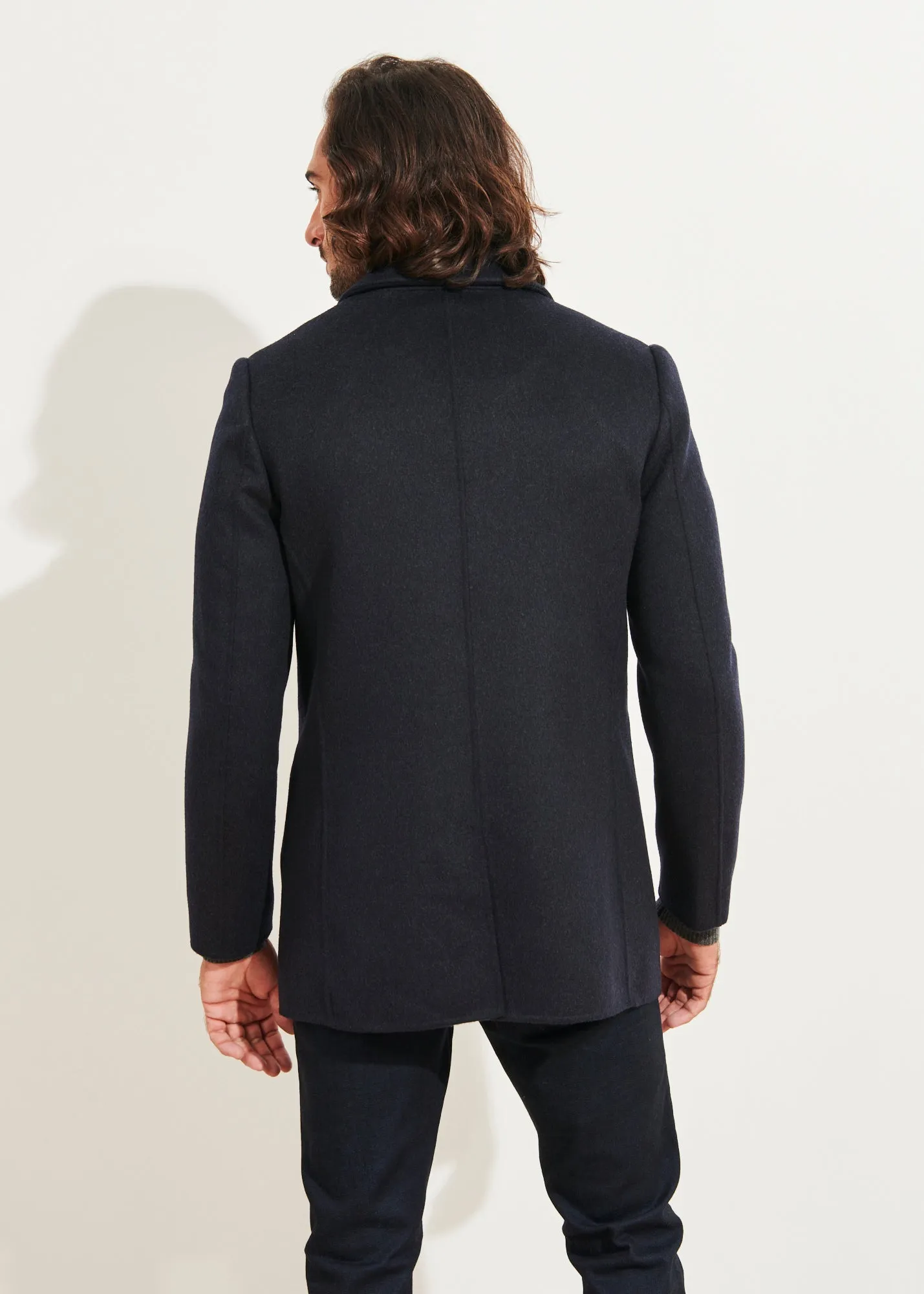 Wool Cashmere Peacoat