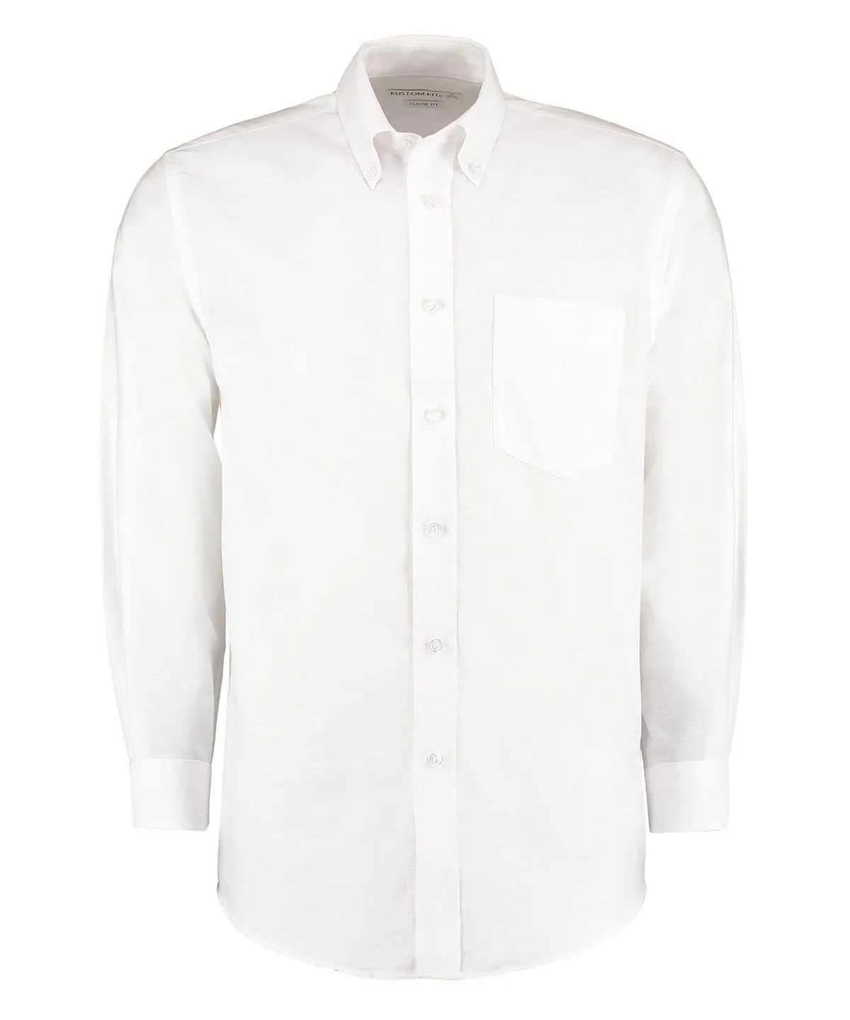 Workplace Oxford shirt long-sleeved (classic fit) | White*